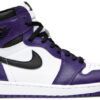 Jordan 1 Retro High Court Purple White 555088-500 - Phonecase4u photo 1