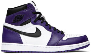 Jordan 1 Retro High Court Purple White 555088-500 - Phonecase4u photo 1