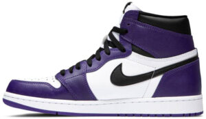 Jordan 1 Retro High Court Purple White 555088-500 - Phonecase4u photo 2