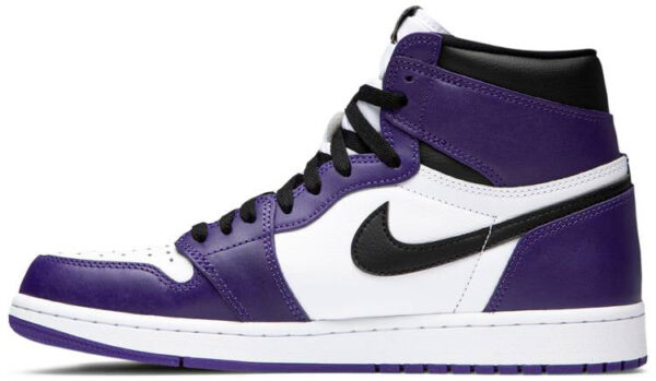 Jordan 1 Retro High Court Purple White 555088-500 - Phonecase4u photo 2