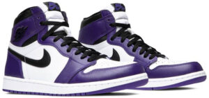 Jordan 1 Retro High Court Purple White 555088-500 - Phonecase4u photo 3