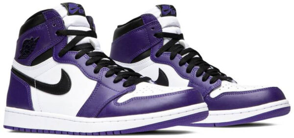 Jordan 1 Retro High Court Purple White 555088-500 - Phonecase4u photo 3