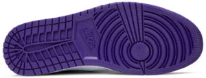 Jordan 1 Retro High Court Purple White 555088-500 - Phonecase4u photo 5