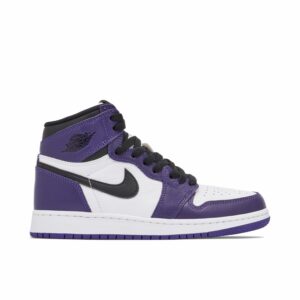 Jordan 1 Retro High Court Purple White (GS) 575441-500 - Phonecase4u photo 1