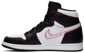 Jordan 1 Retro High Defiant White Black Gym Red CD6579-071 - Phonecase4u photo 2