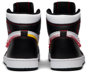 Jordan 1 Retro High Defiant White Black Gym Red CD6579-071 - Phonecase4u photo 4