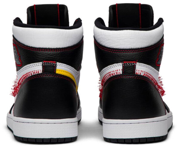 Jordan 1 Retro High Defiant White Black Gym Red CD6579-071 - Phonecase4u photo 4