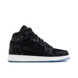 Jordan 1 Retro High Heiress Black Suede (GS) 832596-001 - Phonecase4u photo 1