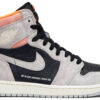 Jordan 1 Retro High Neutral Grey Hyper Crimson 555088-018 - Phonecase4u photo 1