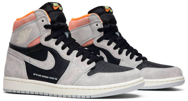 Jordan 1 Retro High Neutral Grey Hyper Crimson 555088-018 - Phonecase4u photo 3
