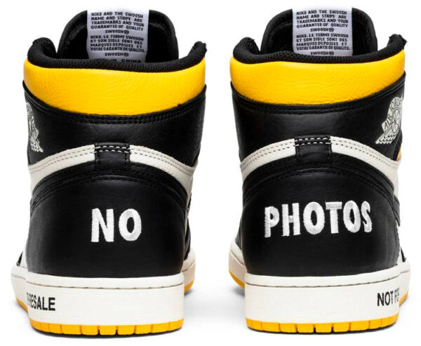 Jordan 1 Retro High Not for Resale Varsity Maize 861428-107 - Phonecase4u photo 4