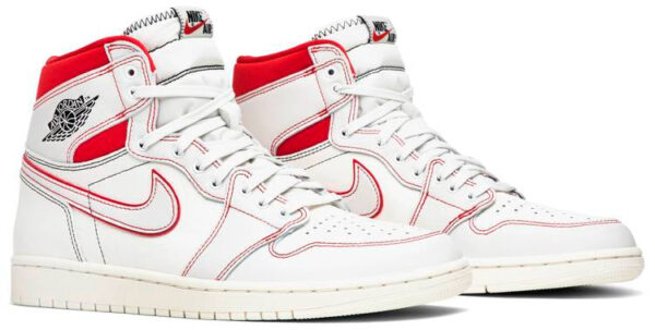 Jordan 1 Retro High Phantom Gym Red 555088-160 - Phonecase4u photo 3