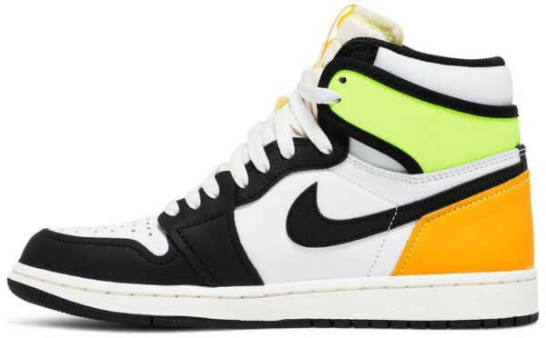 Jordan 1 Retro High White Black Volt University Gold 555088-118 - Phonecase4u photo 5
