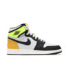 Jordan 1 Retro High White Black Volt University Gold (GS) 575441-118 - Phonecase4u photo 1