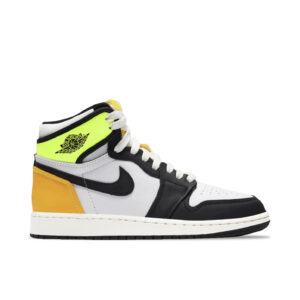 Jordan 1 Retro High White Black Volt University Gold (GS) 575441-118 - Phonecase4u photo 1