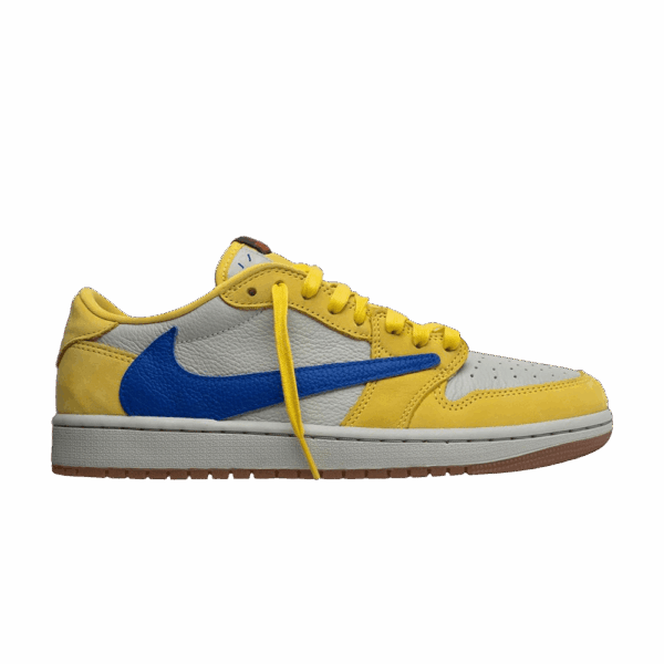 Jordan 1 Retro Low OG SP Travis Scott Canary (Women's) DZ4137-700 - Phonecase4u photo 1