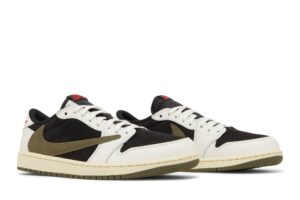 Jordan 1 Retro Low OG SP Travis Scott Olive (Women's) DZ4137-106 - Phonecase4u photo 8