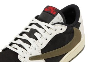 Jordan 1 Retro Low OG SP Travis Scott Olive (Women's) DZ4137-106 - Phonecase4u photo 9