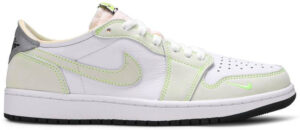 Jordan 1 Retro Low White Ghost Green Black DM7837-103 - Phonecase4u photo 1