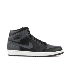 Jordan 1 Retro Mid Black Dark Grey 554724-041 - Phonecase4u photo 1