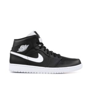 Jordan 1 Retro Mid Black White 554724-038 - Phonecase4u photo 1