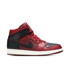 Jordan 1 Retro Mid Team Red Black 554724-601 - Phonecase4u photo 1