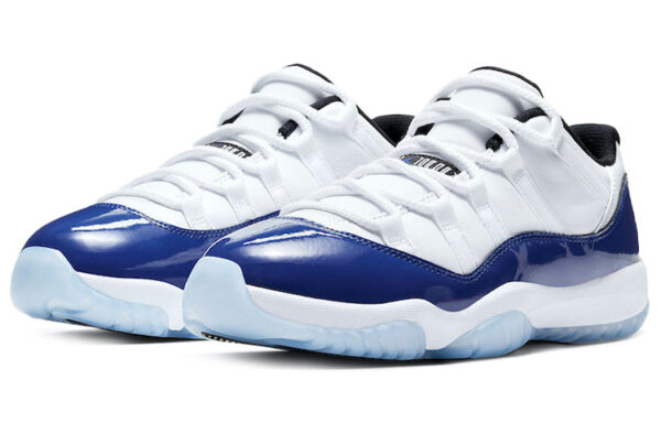 Jordan 11 Retro Low White Concord (Women's) AH7860-100 - Phonecase4u photo 2