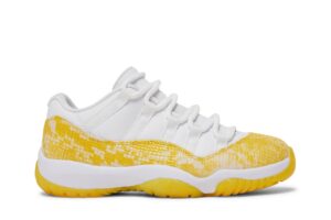 Jordan 11 Retro Low Yellow Snakeskin (Women's) AH7860-107 - Phonecase4u photo 1