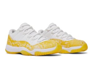 Jordan 11 Retro Low Yellow Snakeskin (Women's) AH7860-107 - Phonecase4u photo 8