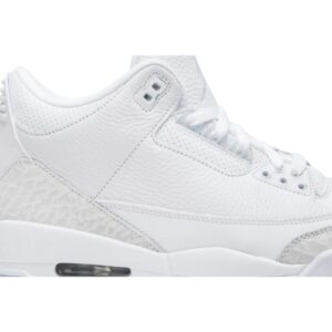 Jordan 3 Retro Pure White (2018) 136064-111 - Phonecase4u photo 2