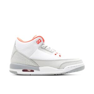 Jordan 3 Retro White Crimson Grey (GS) 441140-101 - Phonecase4u photo 1