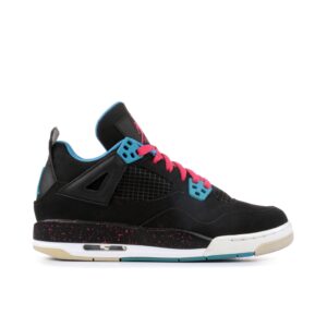 Jordan 4 Retro Black Vivid Pink Dynamic Blue (GS) 487724-019 - Phonecase4u photo 1