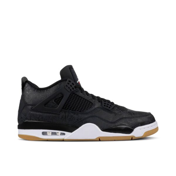 Jordan 4 Retro Laser Black Gum CI1184-001 - Phonecase4u photo 1