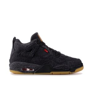 Jordan 4 Retro Levi's Black (GS) (Levi's Tag) AQ9103-001 - Phonecase4u photo 1