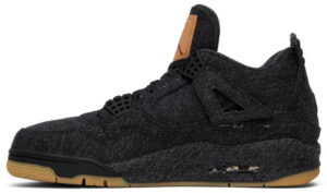 Jordan 4 Retro Levi's Black (Levi's Tag) AO2571-001 - Phonecase4u photo 2