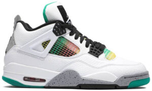 Jordan 4 Retro Lucid Green Rasta (Women's) AQ9129-100 - Phonecase4u photo 1