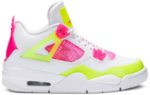 Jordan 4 Retro White Lemon Pink (GS) CV7808-100 - Phonecase4u photo 1