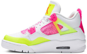 Jordan 4 Retro White Lemon Pink (GS) CV7808-100 - Phonecase4u photo 2