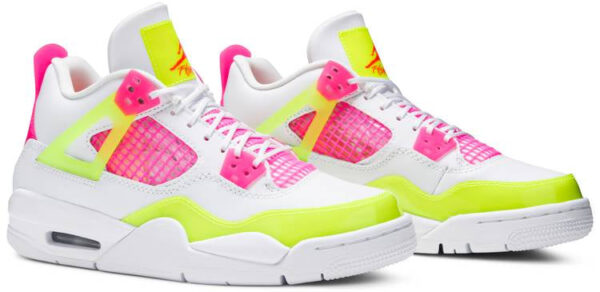 Jordan 4 Retro White Lemon Pink (GS) CV7808-100 - Phonecase4u photo 3