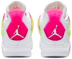 Jordan 4 Retro White Lemon Pink (GS) CV7808-100 - Phonecase4u photo 4