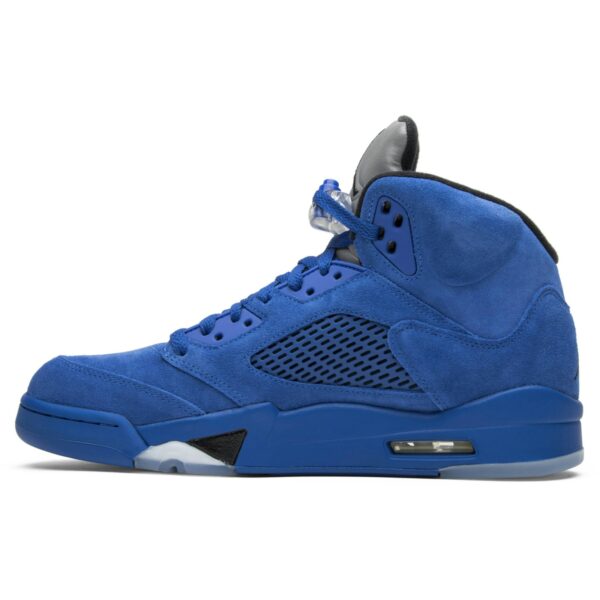 Jordan 5 Retro Blue Suede 136027-401 - Phonecase4u photo 3