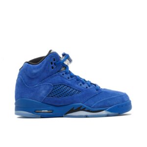 Jordan 5 Retro Blue Suede (GS) 440888-401 - Phonecase4u photo 1