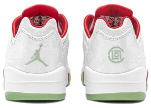 Jordan 5 Retro Low CLOT White Silk 20th Anniversary CLOT-AJ5-WHT-FF - Phonecase4u photo 2