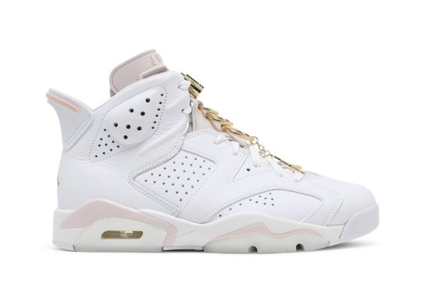 Jordan 6 Retro Gold Hoops (Women's) DH9696-100 - Phonecase4u photo 1