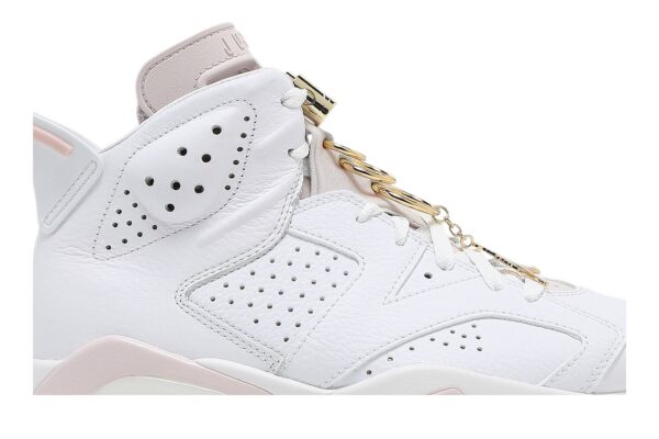 Jordan 6 Retro Gold Hoops (Women's) DH9696-100 - Phonecase4u photo 2