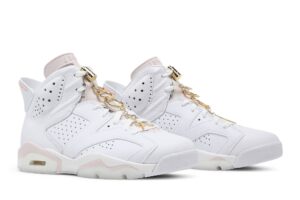 Jordan 6 Retro Gold Hoops (Women's) DH9696-100 - Phonecase4u photo 8