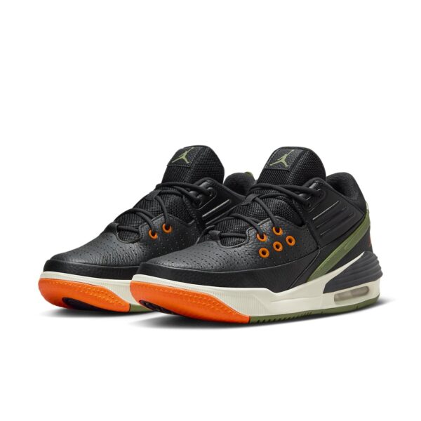 Jordan Max Aura 5 Black Bright Mandarin Sail Sky J Light Olive DZ4353-003 - Phonecase4u photo 4