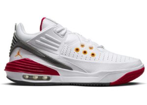 Jordan Max Aura 5 White Cardinal Red DZ4353-160 - Phonecase4u photo 1