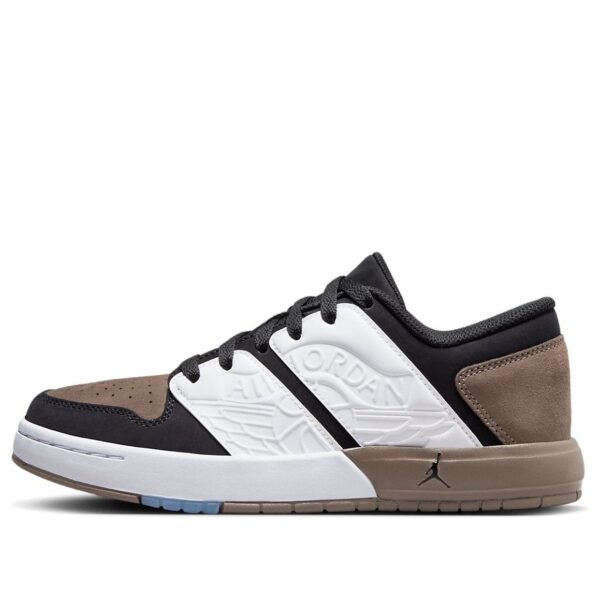 Jordan Nu Retro 1 Low White Palomino Black (GS) FB4412-102 - Phonecase4u photo 2