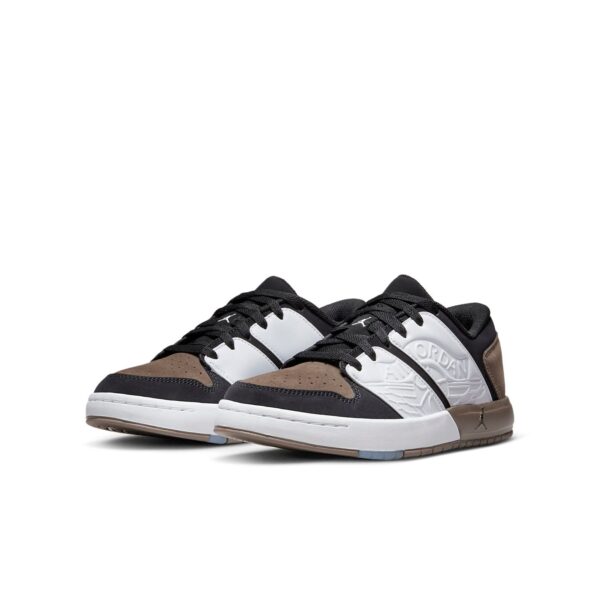 Jordan Nu Retro 1 Low White Palomino Black (GS) FB4412-102 - Phonecase4u photo 4